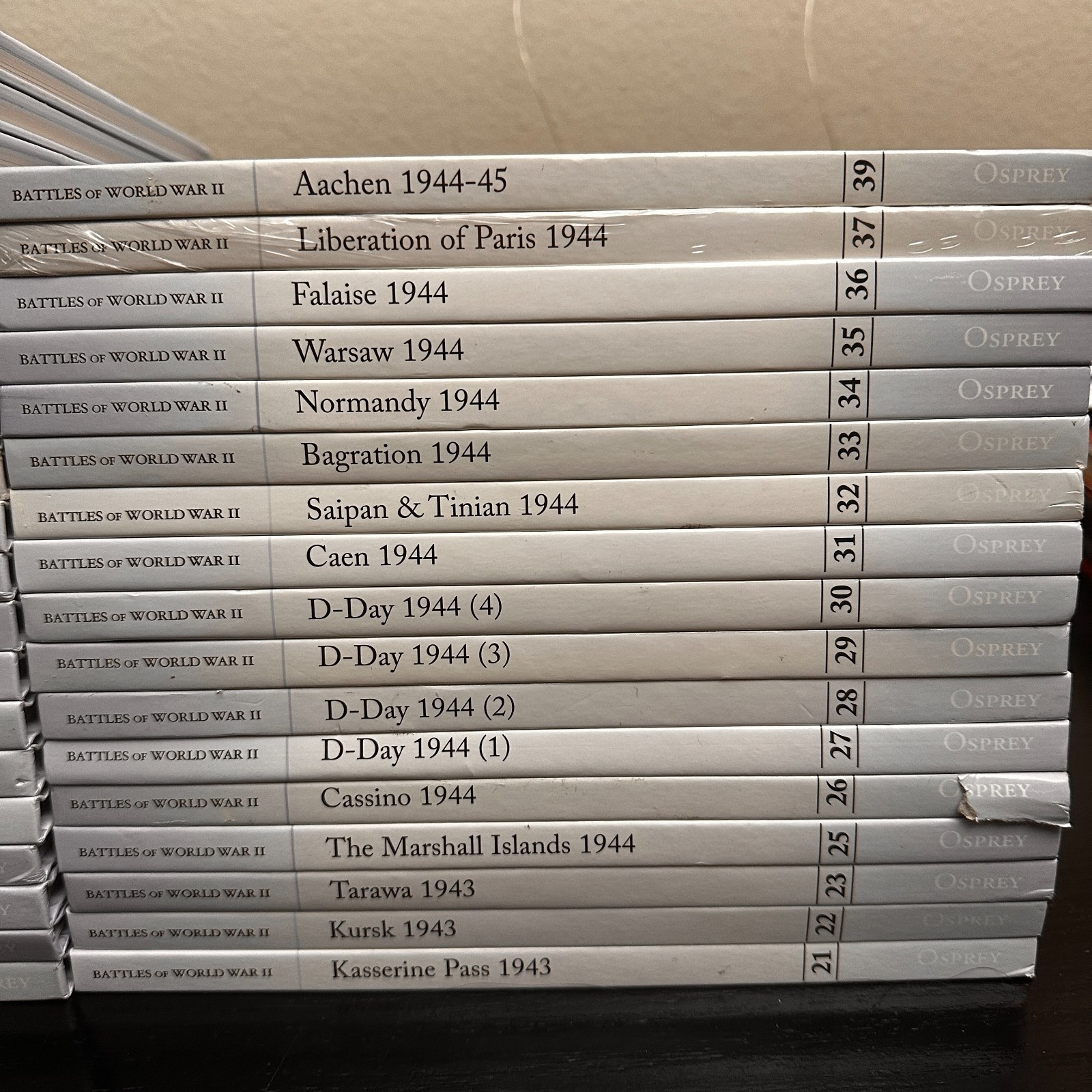 Battles of World War II (Osprey) – Choose Your Volume/Title (1939–1945)