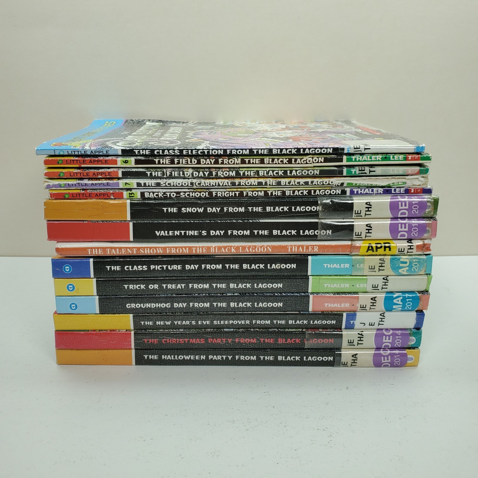 Black Lagoon Adventures Book Lot of 14 Mike Thaler Scholastic Chapter Books