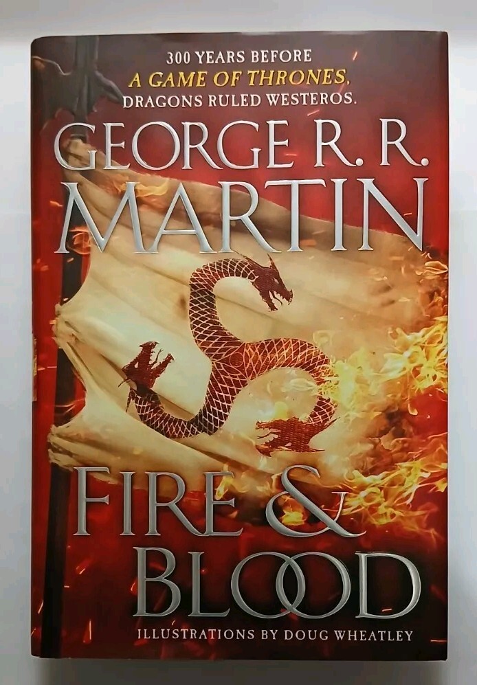 Fire & Blood by George R.R. Martin 2018 HC First Edition 1st Printing VERY GOOD
