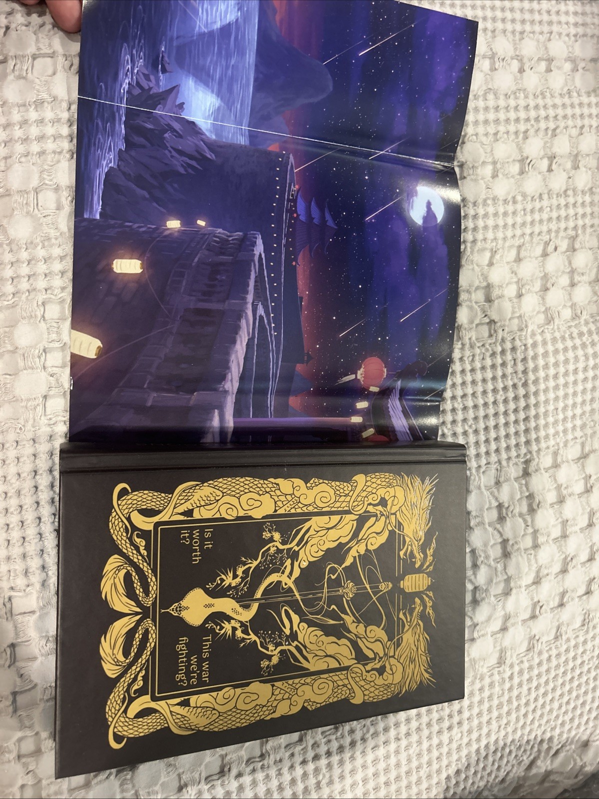 Of Jade And Dragons OwlCrate Exclusive Signed Amber Chen Sprayed Edge NEW sealed
