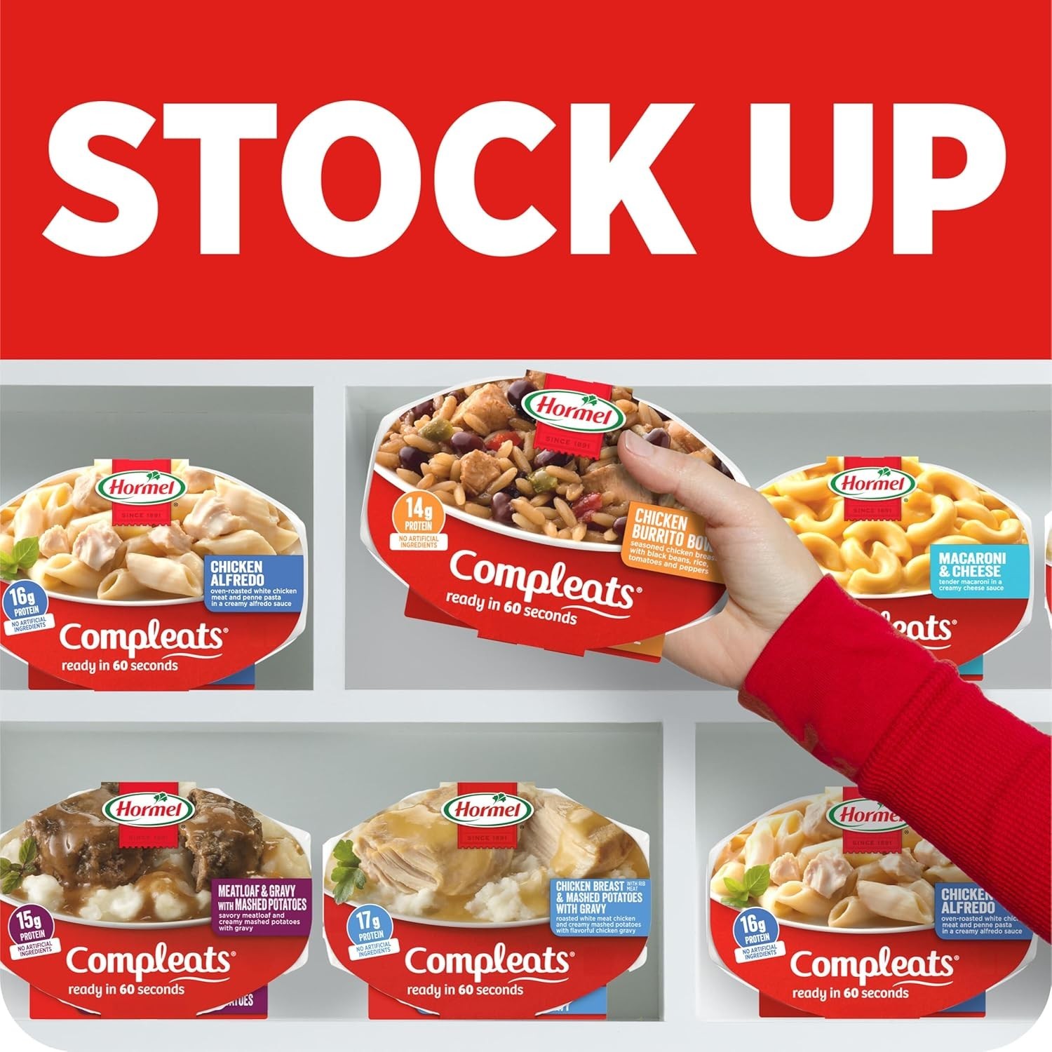 Comfort Food Delights: Meatloaf and Gravy with Mashed Potatoes – 9 oz. Trays
