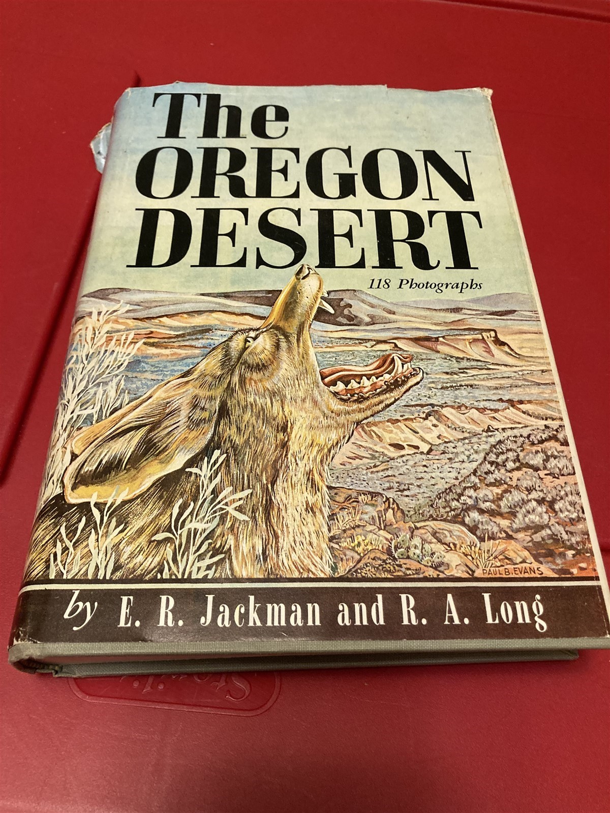 1971 hc, The Oregon Desert, E.R. Jackman and R.A. Long, 118 photos.
