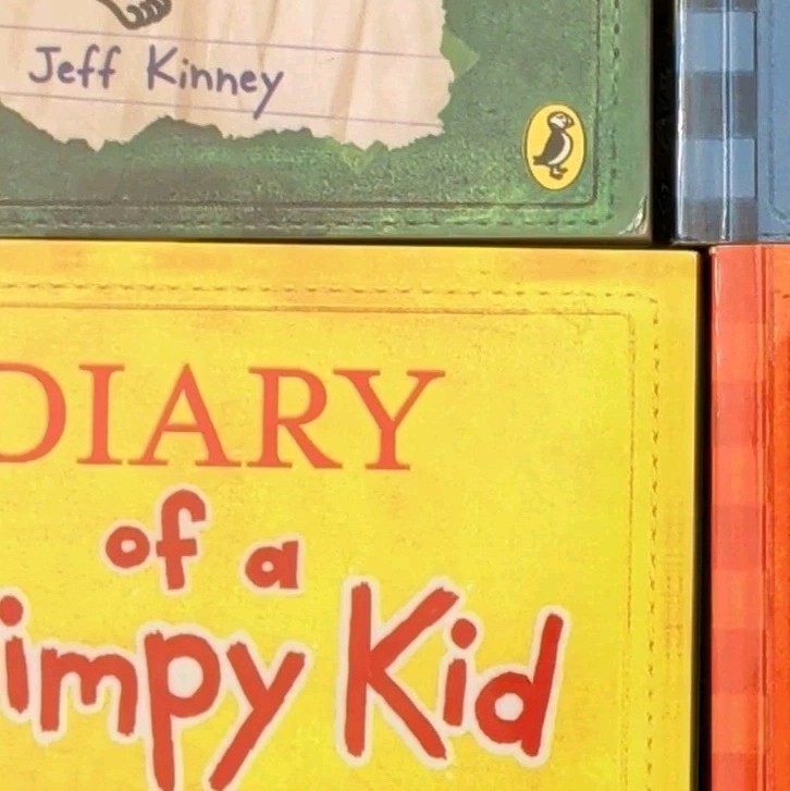 Jeff Kinney Diary of a Wimpy Kid Set of Books and Game Ages 9-12 School Fiction