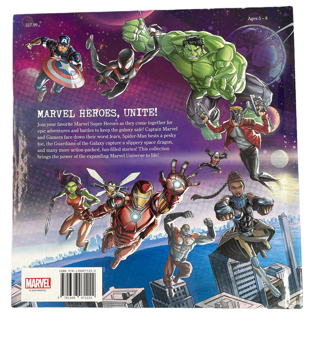 Marvel Storybook Collection First Edition Hardcover Short Stories 300 Pages NEW