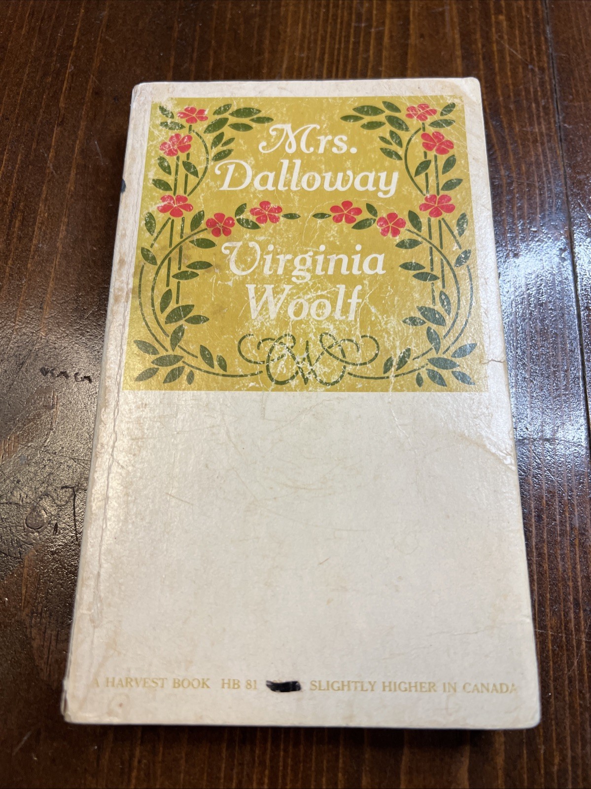 Mrs. Dalloway by Virginia Woolf (1953) Vintage