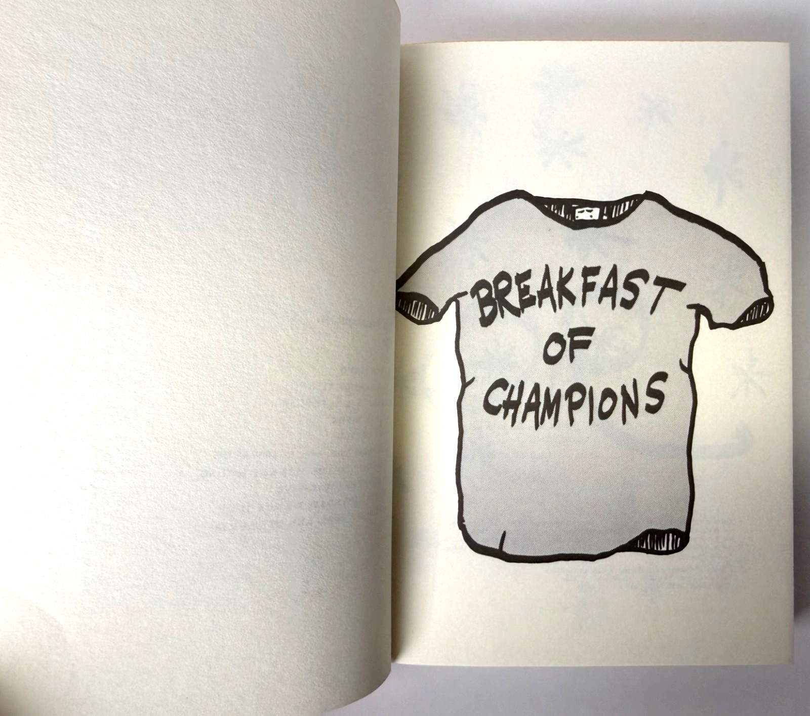 Breakfast of Champions, Kurt Vonnegut 1973 HCDJ 2nd printing in Mylar, Fine