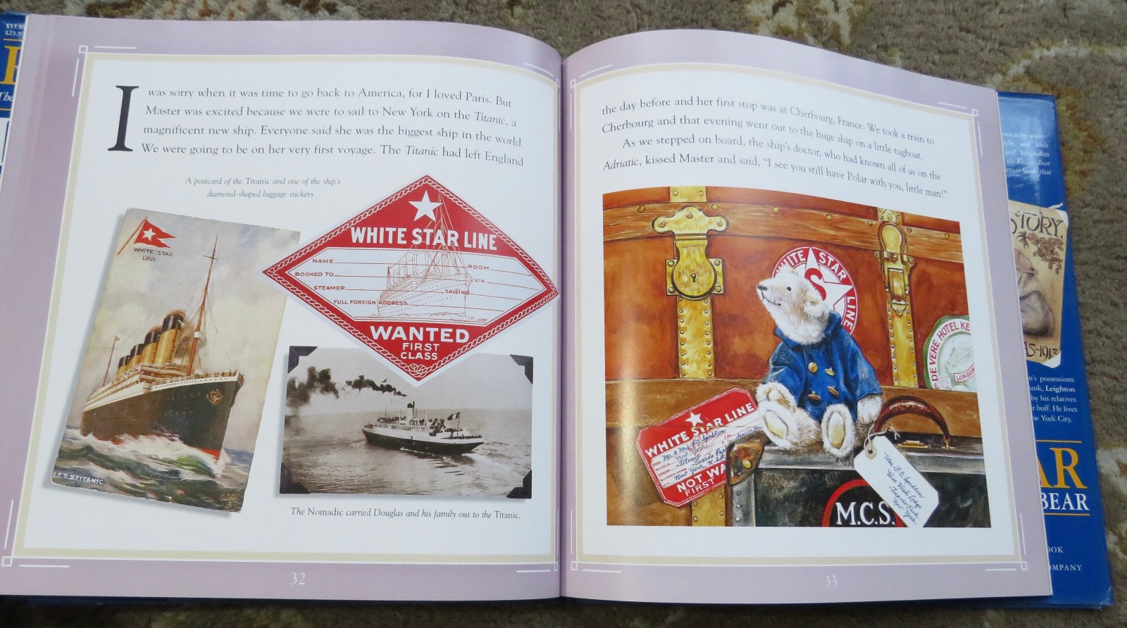 5 books Exploring the Titanic by Robert D. Ballard, T is for Titanic, Titanicat
