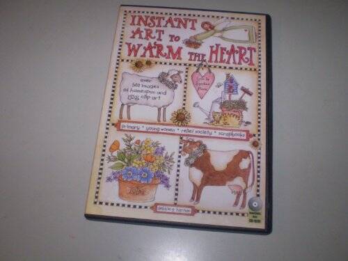 Instant Art to Warm the Heart – Clip Art Cd-Rom – CD-ROM – VERY GOOD