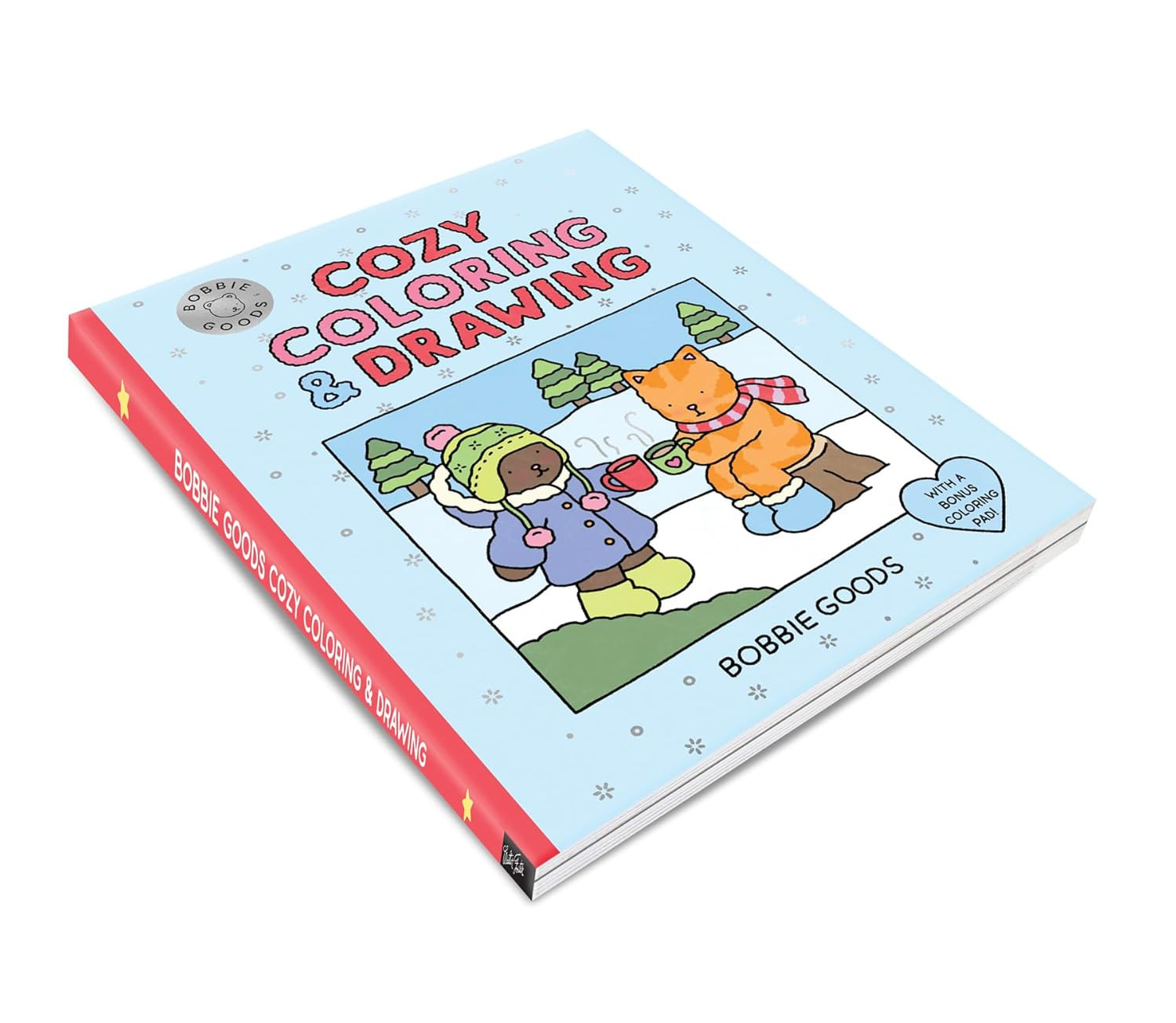 Bobbie Goods Cozy Coloring & Drawing: With a Bonus Coloring Pad (Official Bobbie