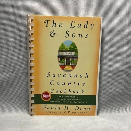Paula Deen Lady & Sons Savannah Country Cookbook Southern Recipes 172 Pages VG