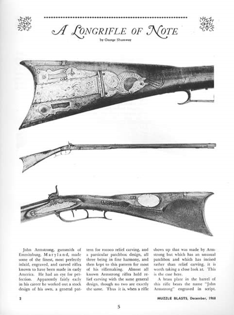 Longrifle Articles Published in Muzzle Blasts 1965-2001, Vol 2 Antique Rifles