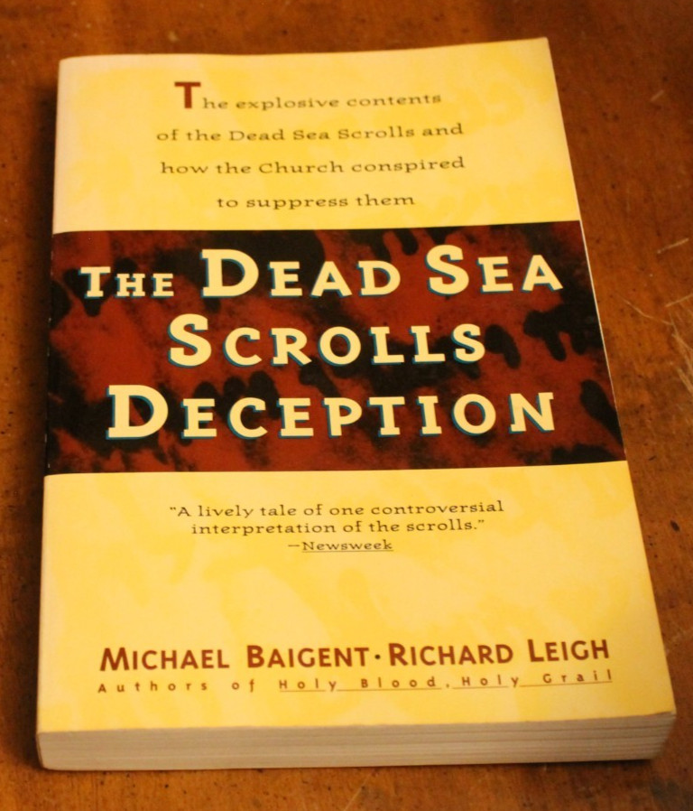 The Dead Sea Scrolls Deception ~ Baigent/Leigh ~ 1991 Touchstone TP 1PR