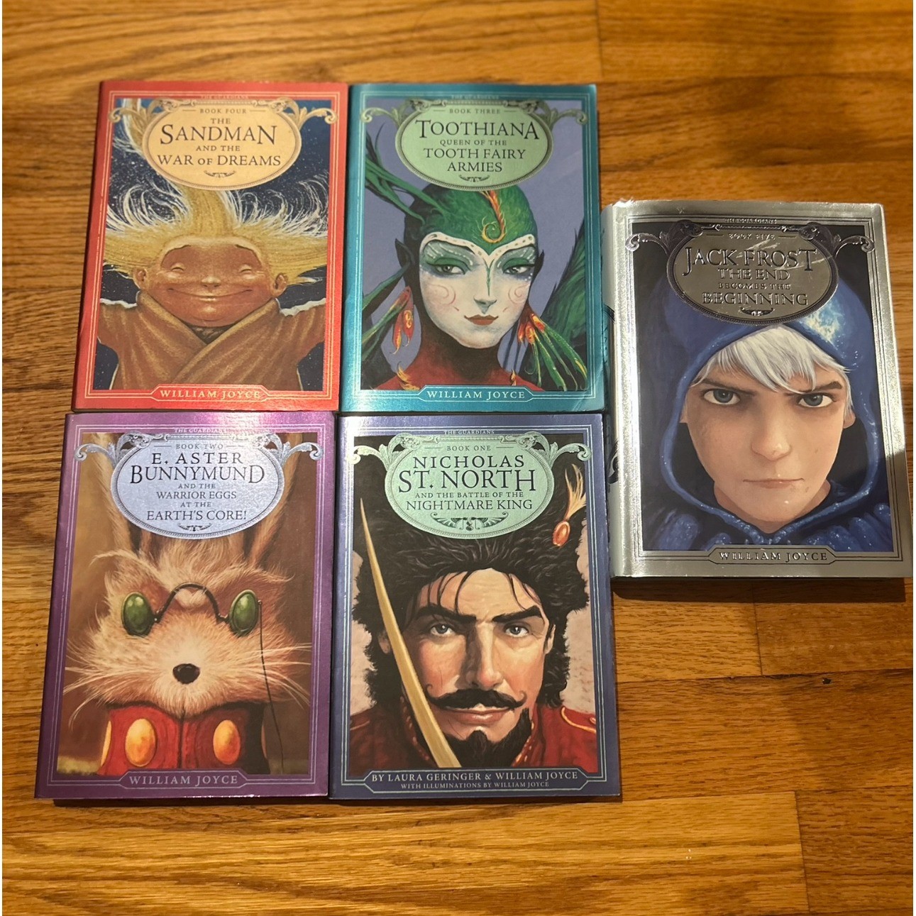 William Joyce The Guardians of Childhood Book Set Multicolor Fantasy Whimsical