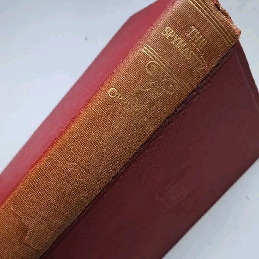 The Spymaster – E. Phillips Oppenheim 1938 Little Brown and Company 300 Pages