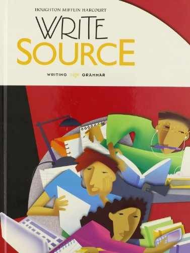 Write Source Student – Paperback, by Houghton Mifflin Harcourt – Very Good