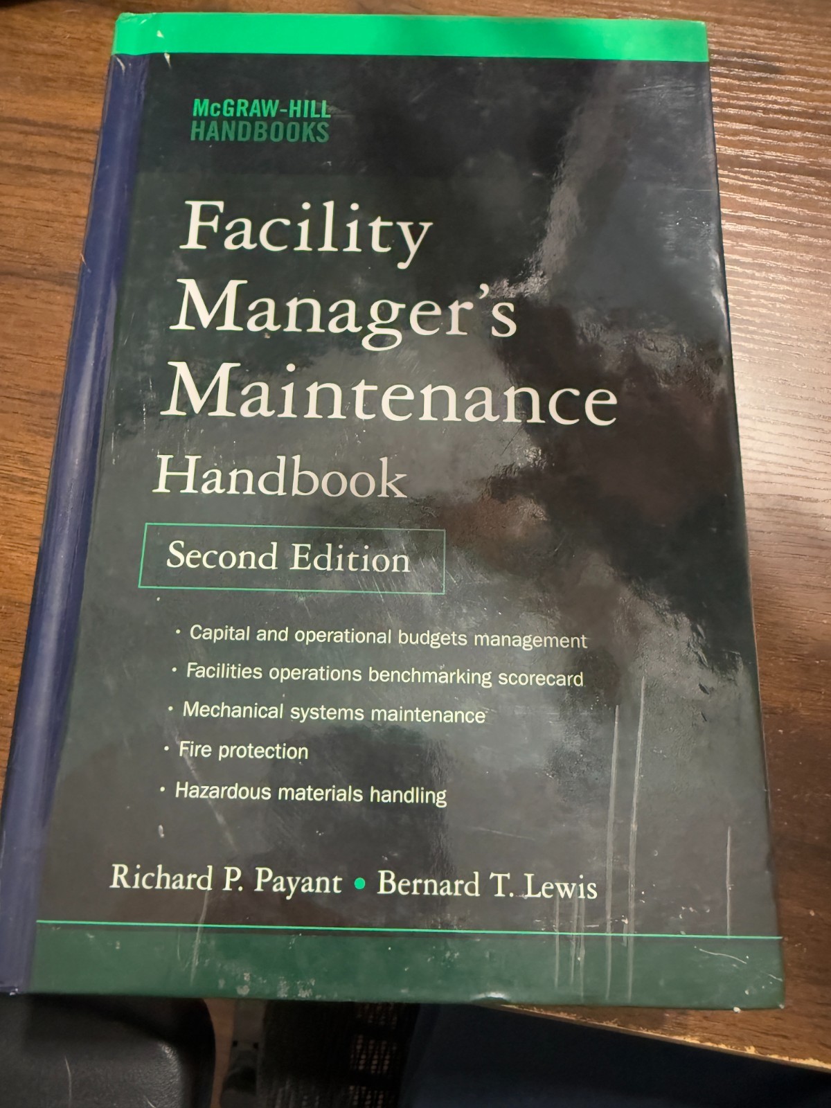 Facility Manager’s Maintenance Handbook second edition Bernard T. Lewis