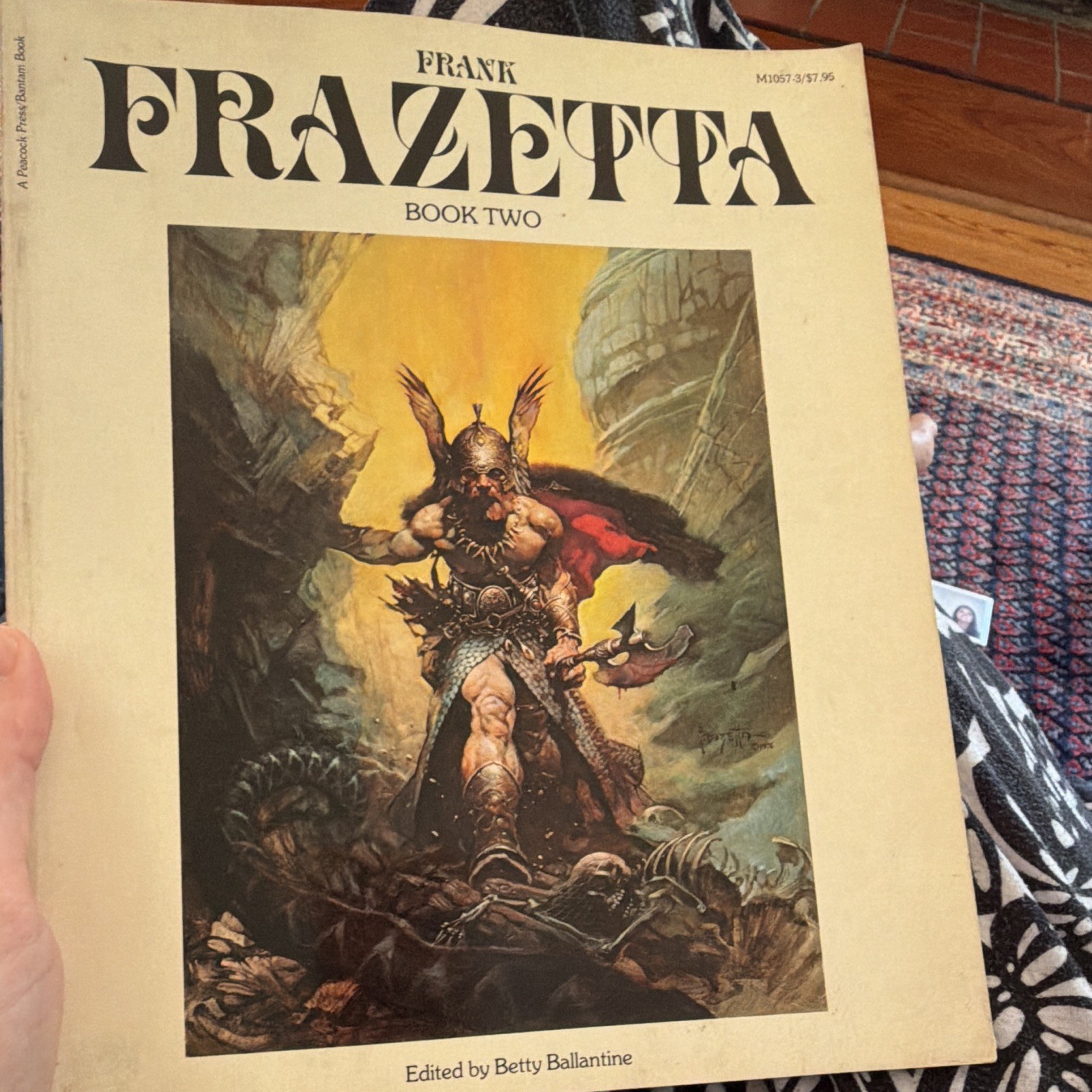 Frank Frazetta Book Two PB Illustrated 1975 Peacock Press / Bantam Books