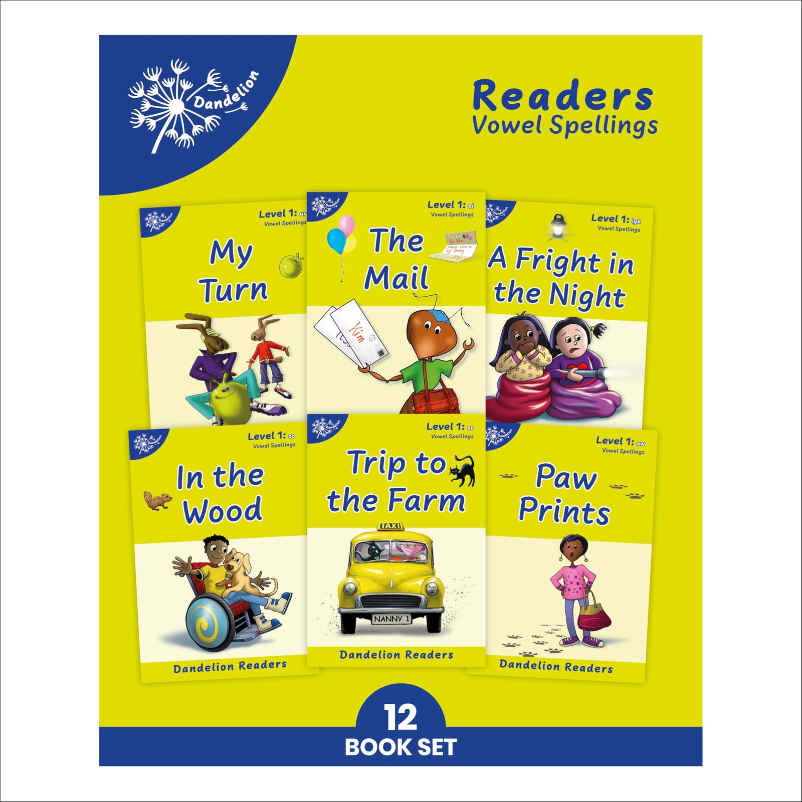 Phonic Books Dandelion Readers Vowel Spellings Level 1 The Mail: Decodable B…