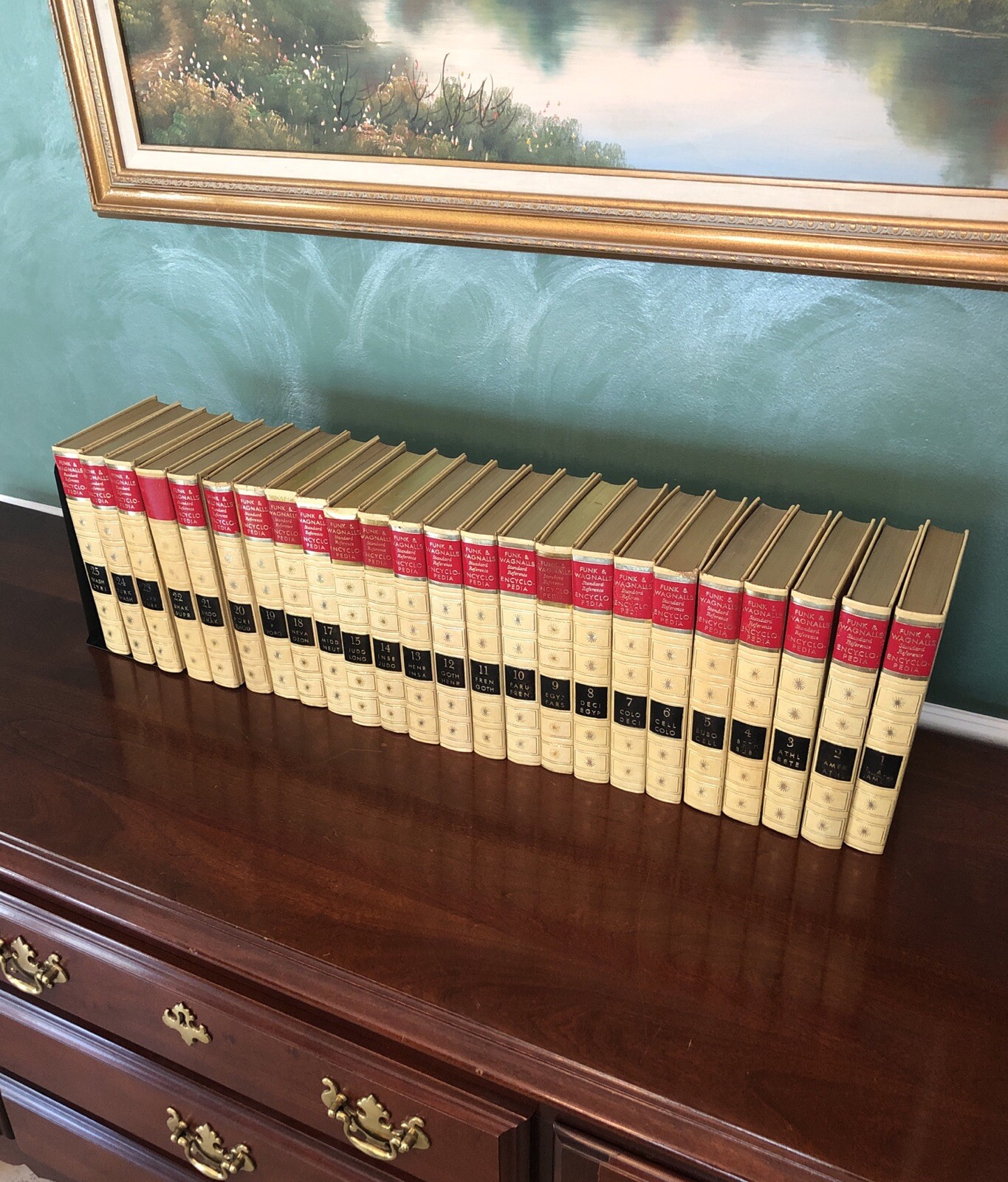 Funk And Wagnalls Standard Reference Encyclopedia Your Choice Hardcover, 1967