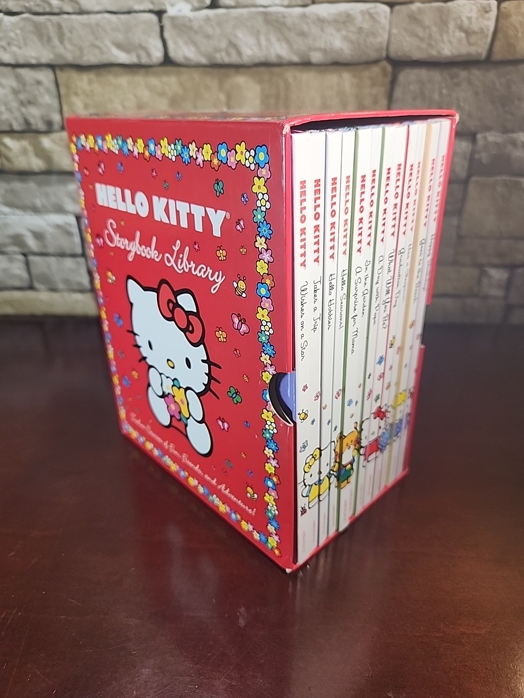 Hello Kitty RARE Storybook Collection Set Of 12 By Sanrio COMPLETE SET IN CASE