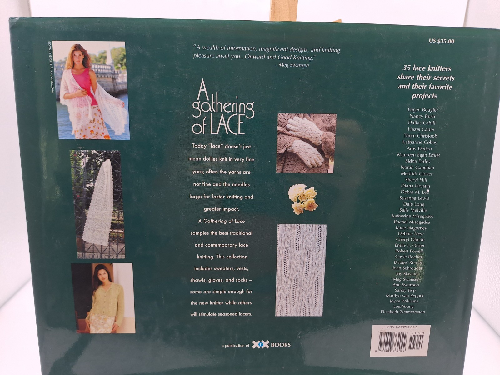 A Gathering of Lace Hardback By Meg Swansen 2002 172 pages