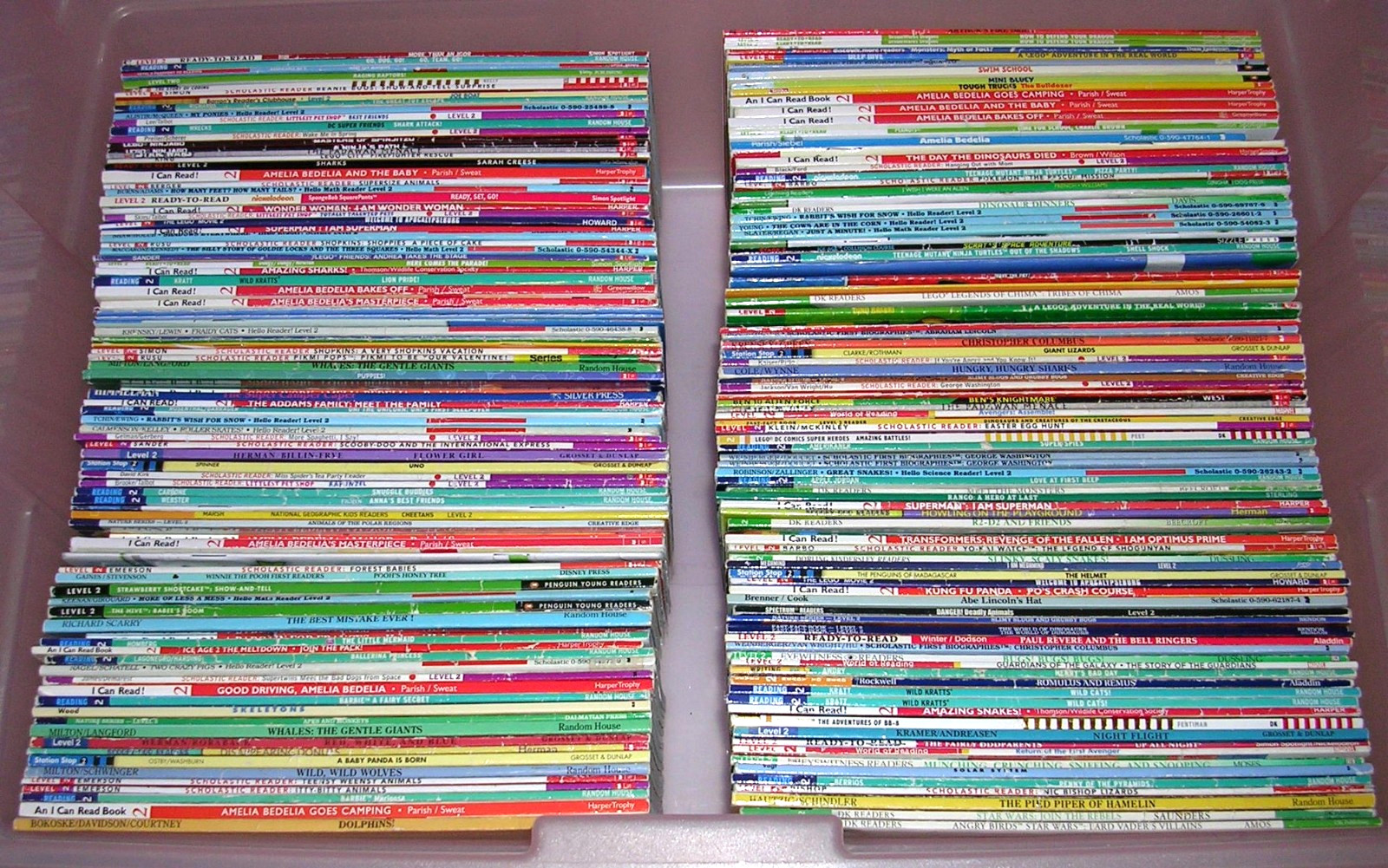 Random Lot 20 LEVEL 2 BOYS I Can Read, Step Into Reading, DK Readers Books