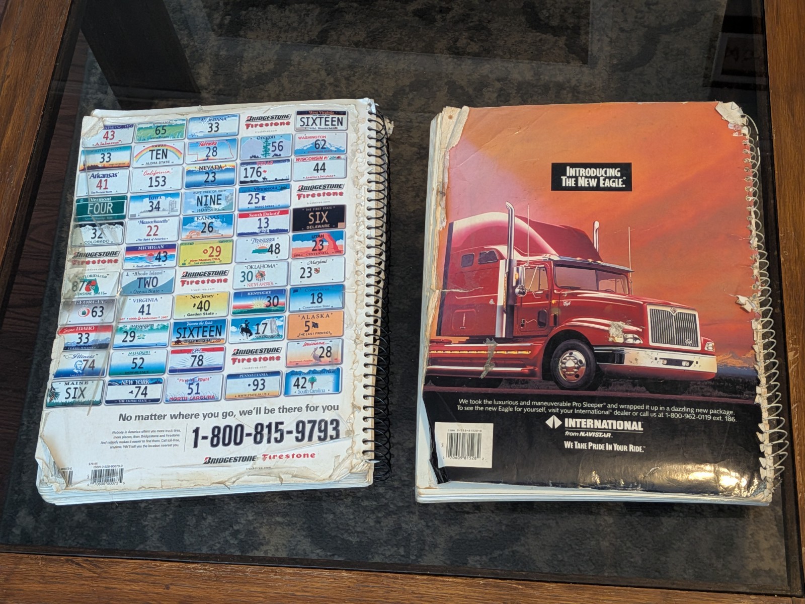 2x LOT Rand McNally 97 + 06 Deluxe Motor Carriers’ Truckers Road Atlas US/Canada
