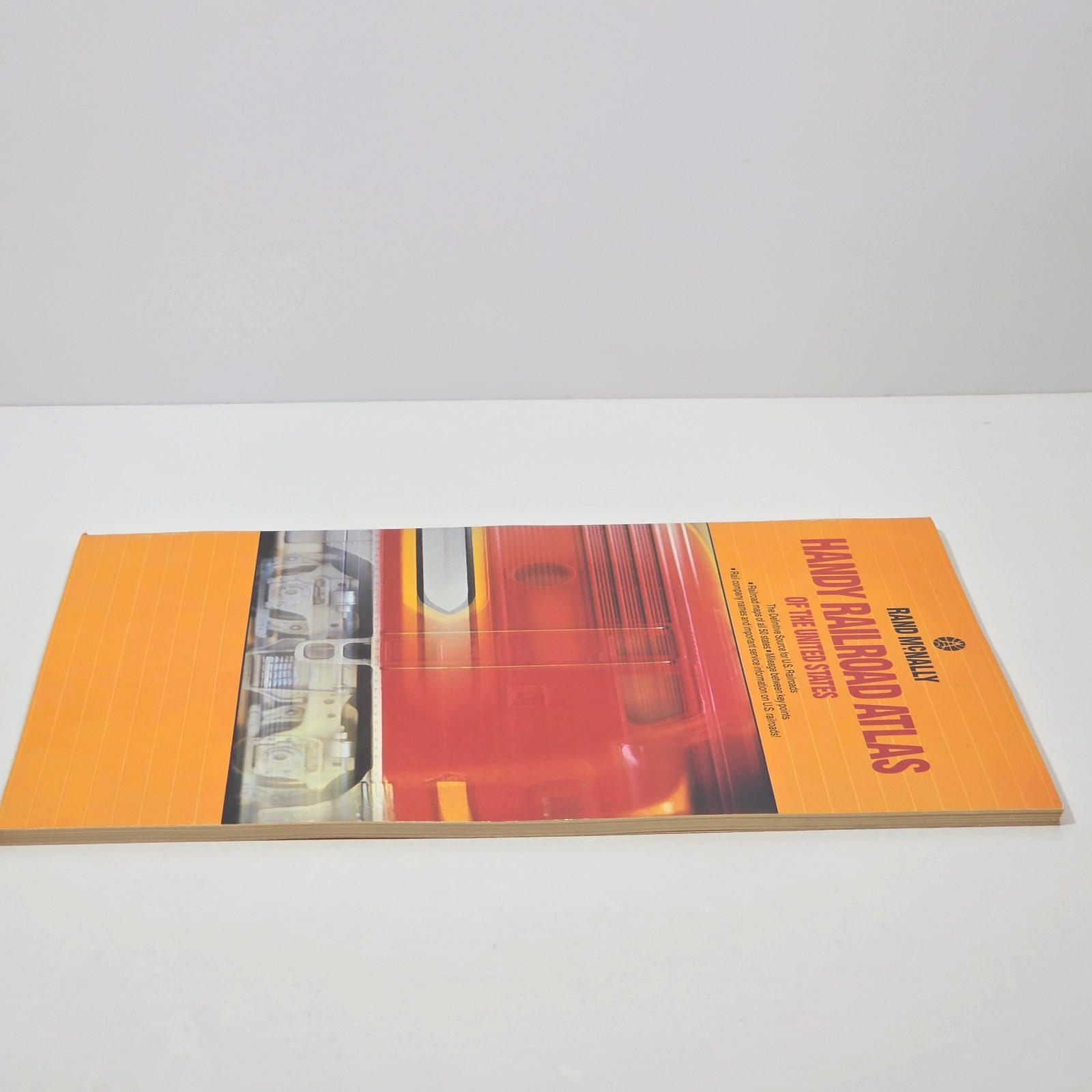 Handy Railroad Atlas of The United States Rand McNally 1988 Maps of 50 States