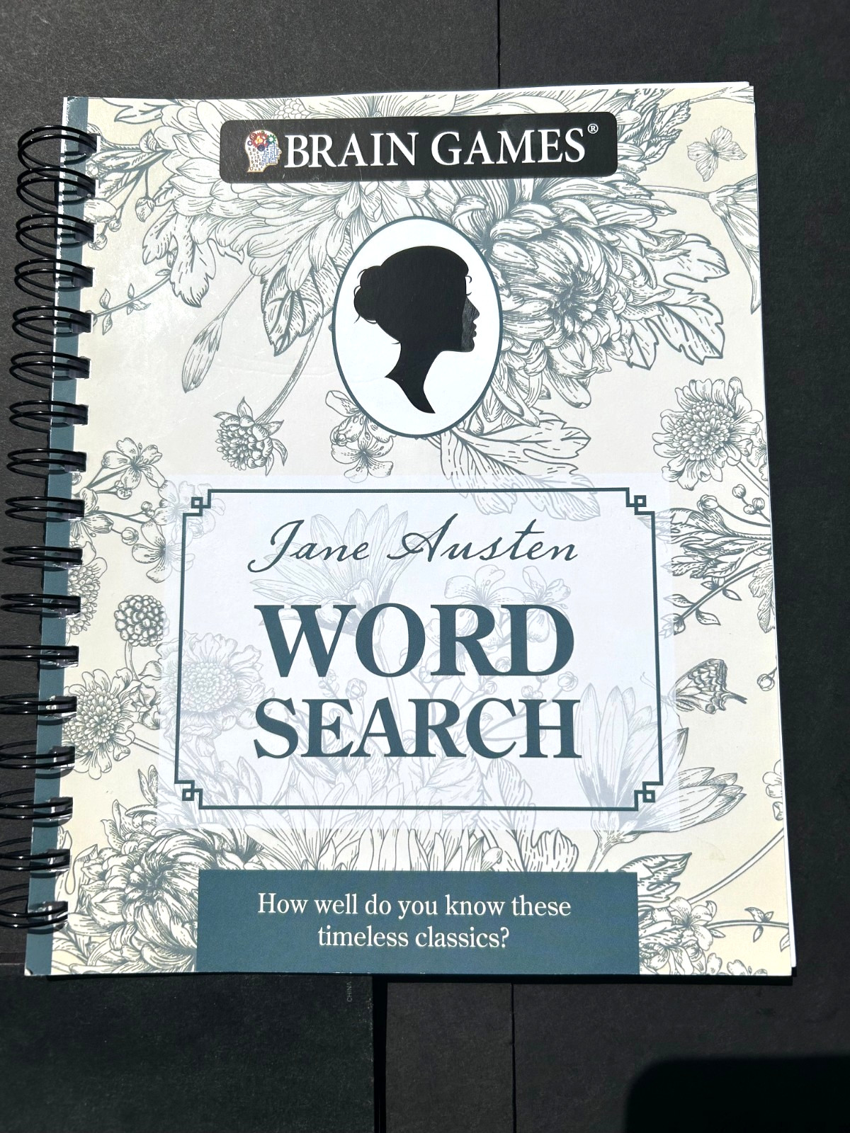 Brain Games – Jane Austen Word Search: Timeless Classics, 192 pgs. w. 84 puzzles