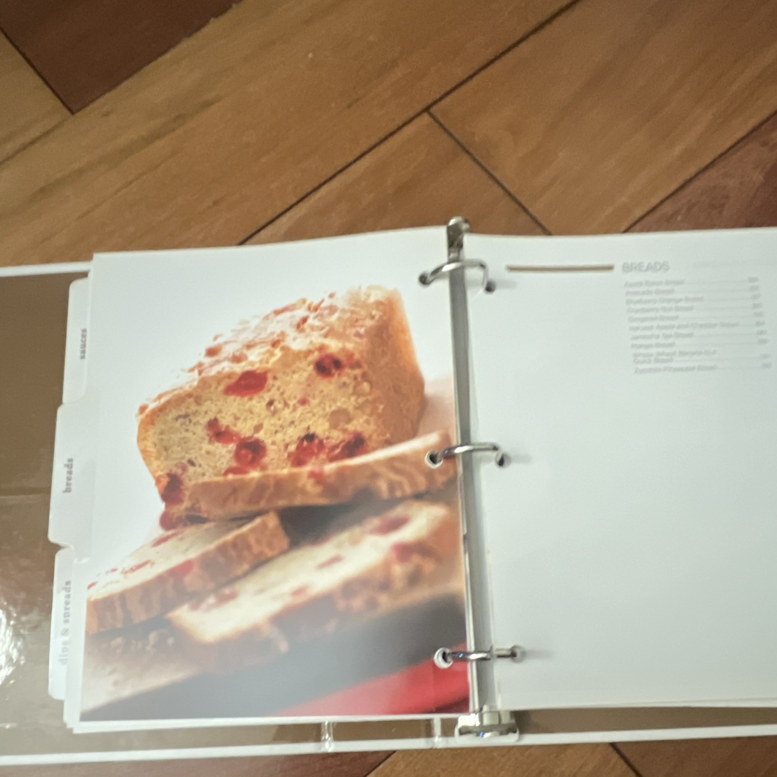 Vitamix Create Recipes Ring/Wire Bound Illustrated Cookbook Binder w/ Guide