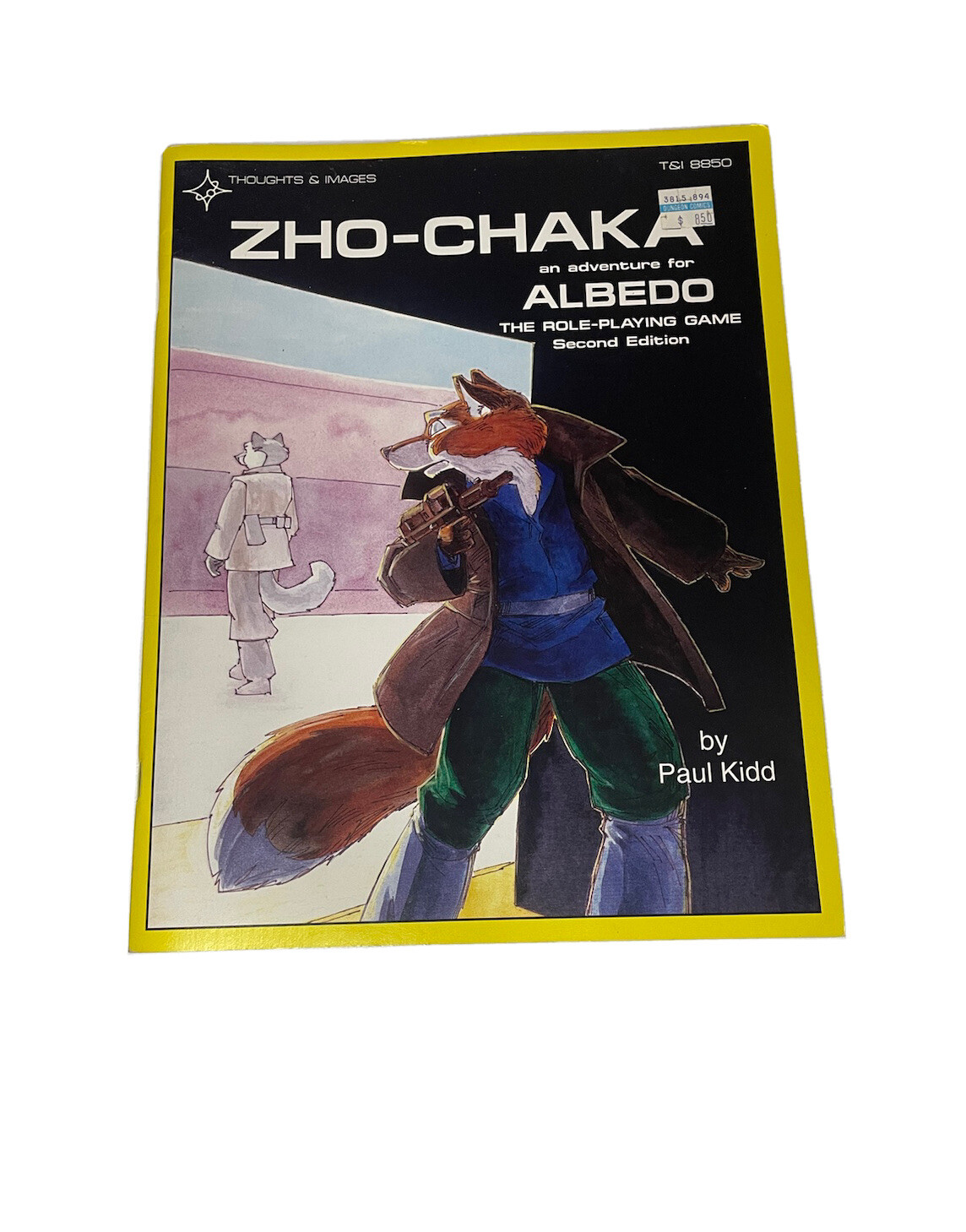Vtg Albedo Zho Chaka Rpg Game Book 2nd Edition Paul Kidd Chessex 32 Pages 1994