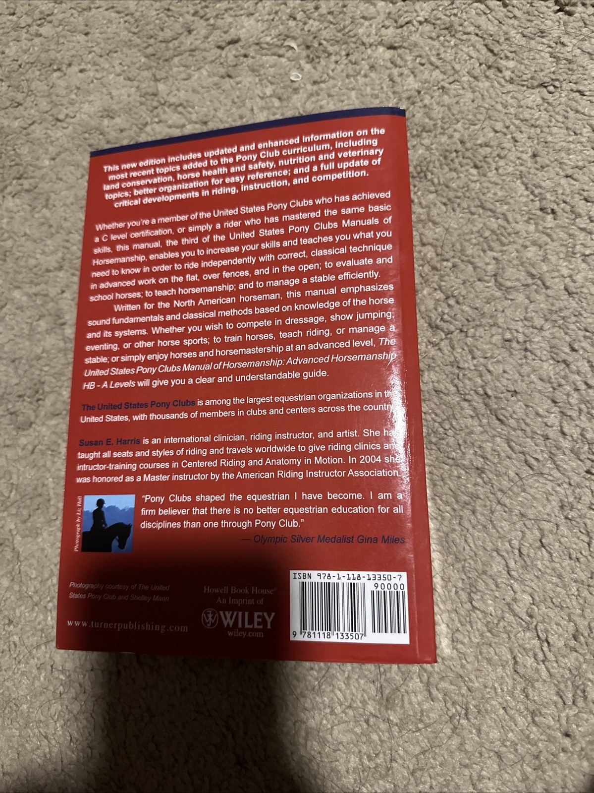 The United States Pony Clubs Manual of Horsemanship: Book 3: Advanced Horsemansh