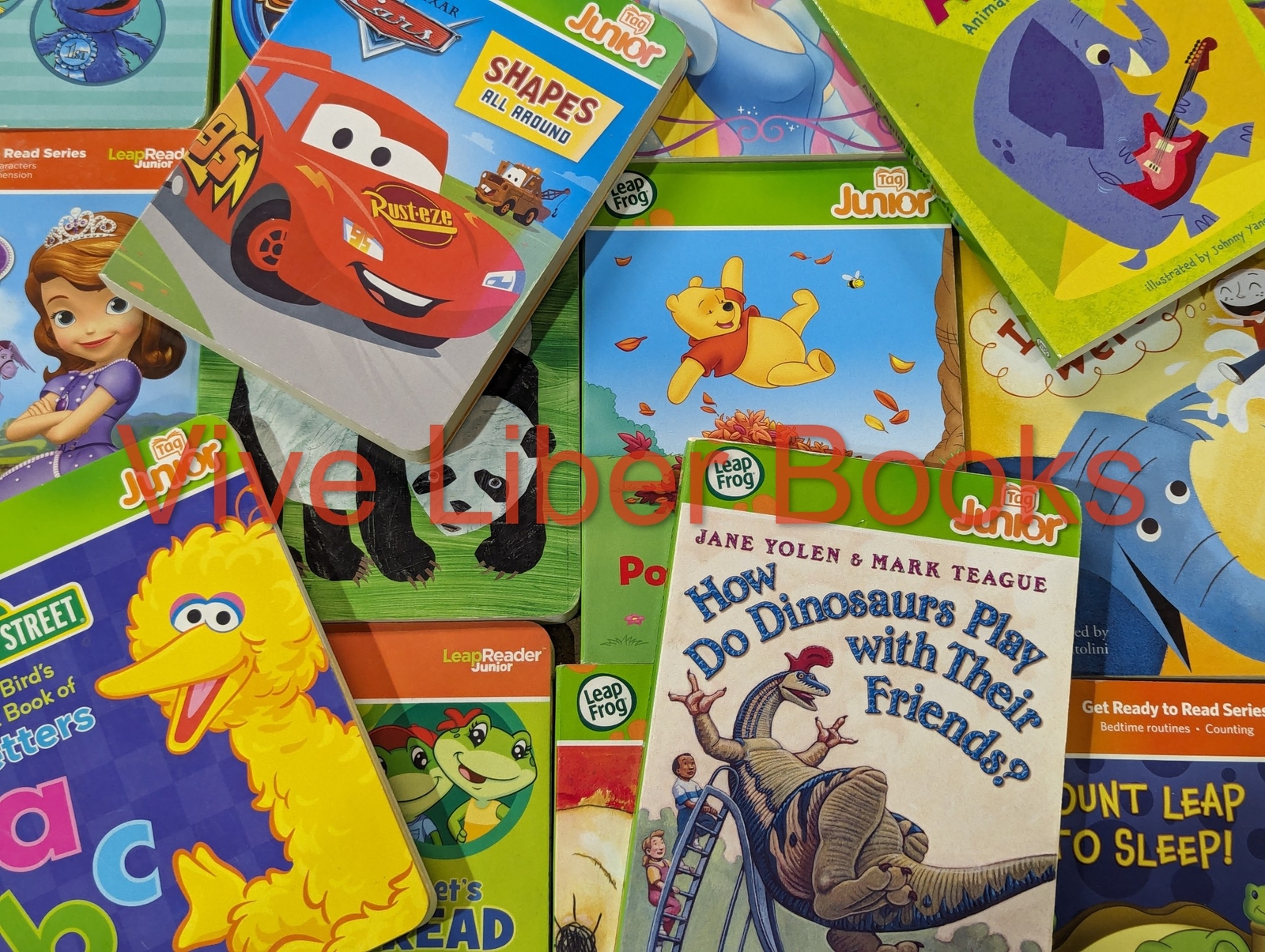 Lot of 10 Leap Frog Junior Board Books Lot Random Children/Kids/Toddlers/Babies