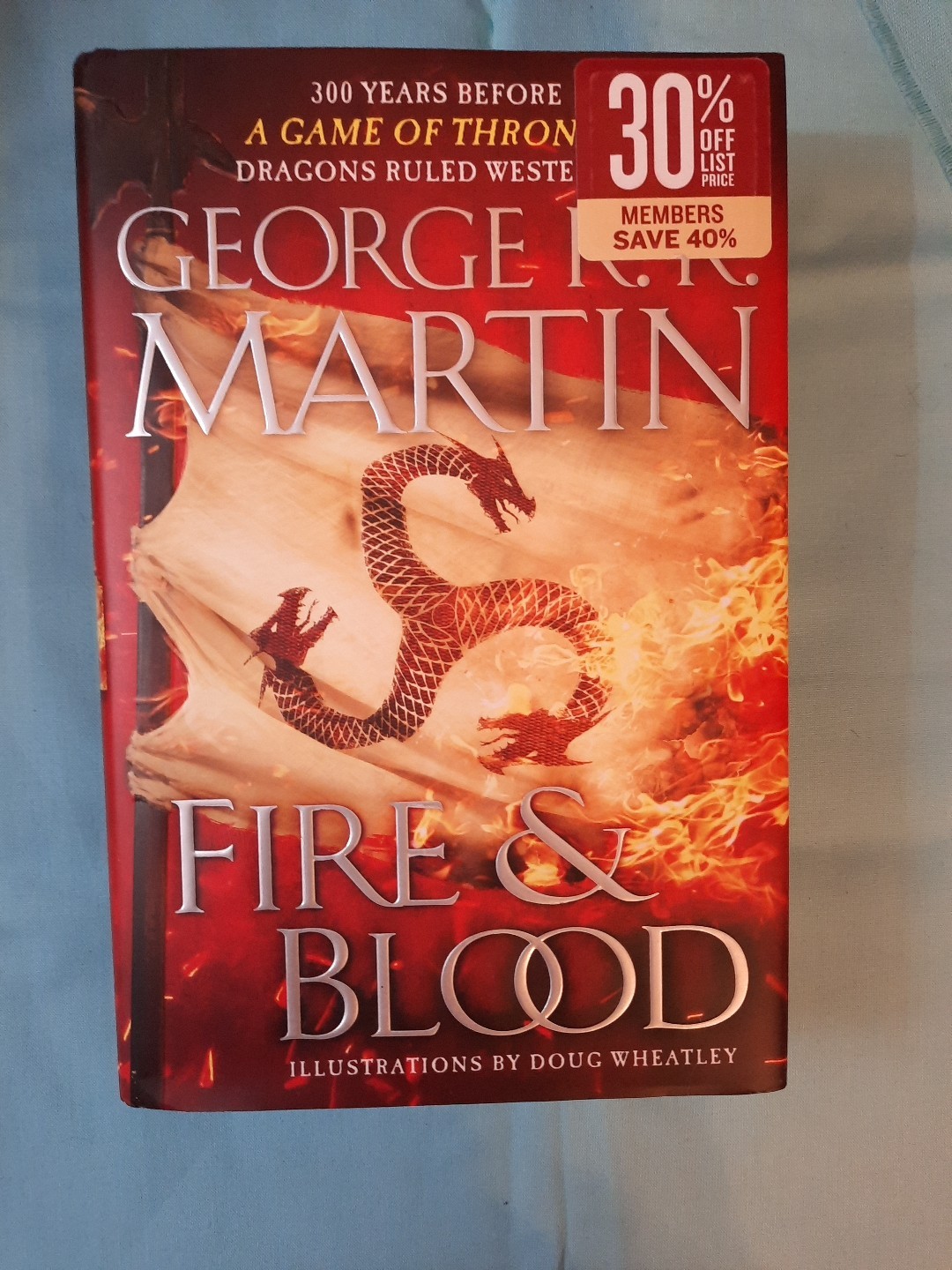 George R.R.Martin Fire & Blood First Ed.Hcdj