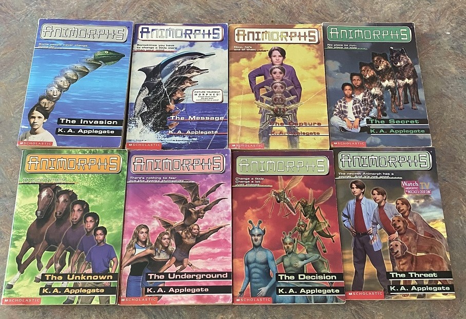 Animorphs Lot of 8 Chapter Books K. A. Applegate