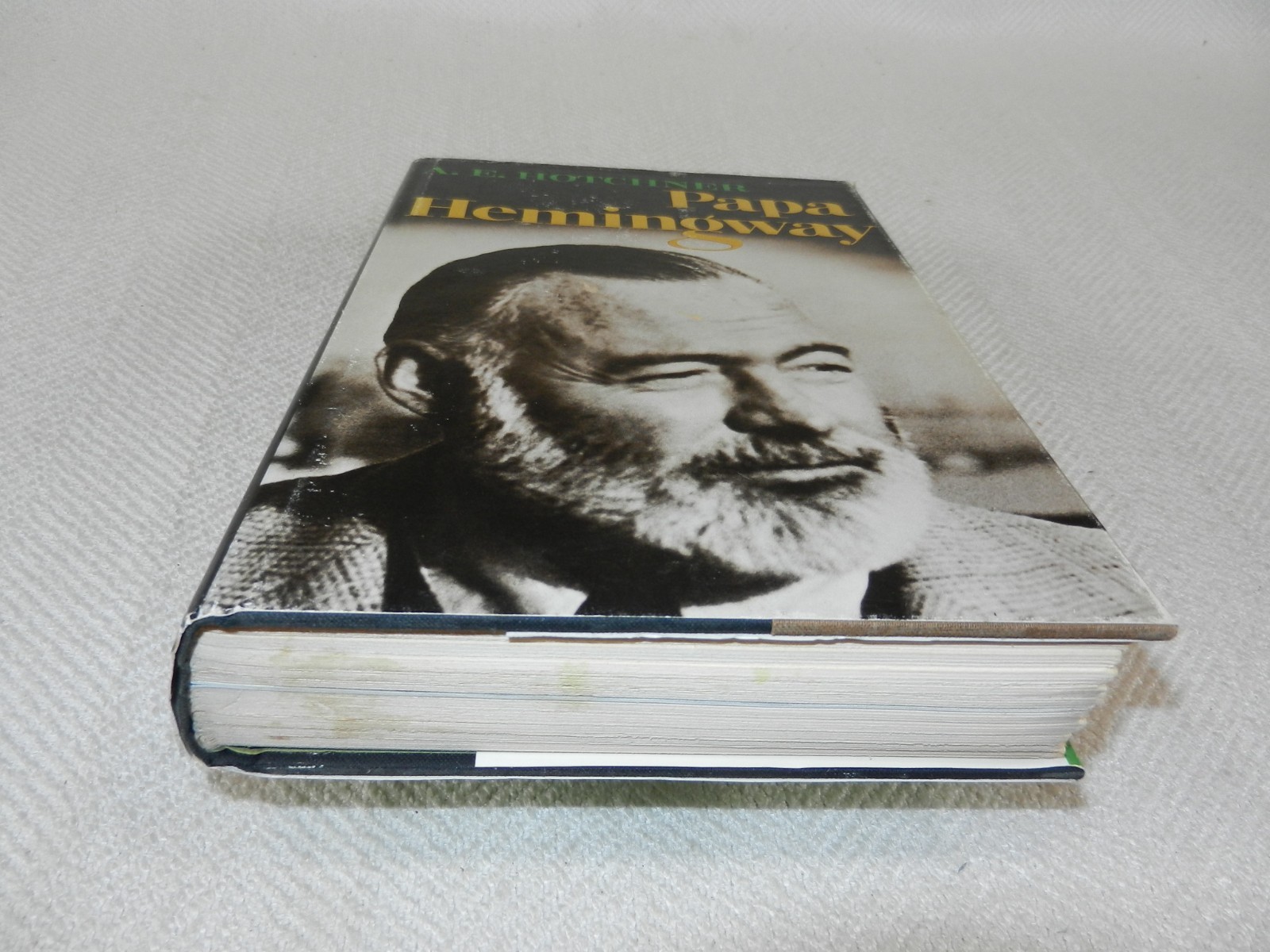WW II Great writer & war correspondent “PAPA HEMINGWAY: A PERSONAL MEMOIR”