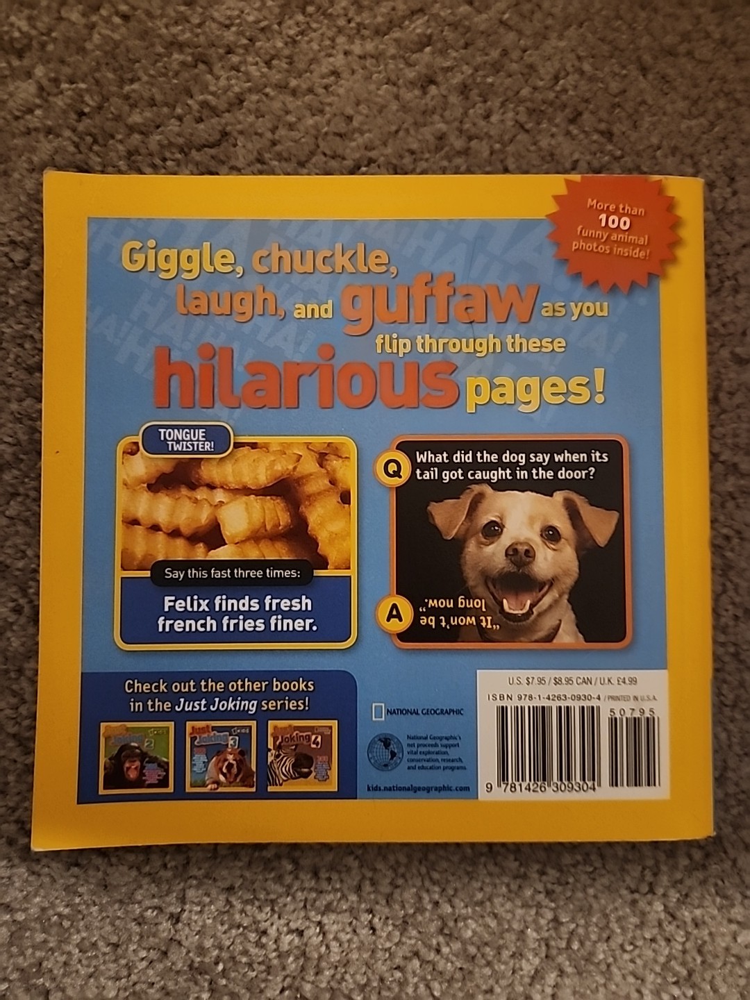 National Geographic Kids Just Joking : 300 Hilarious Jokes, Riddles Many Photos