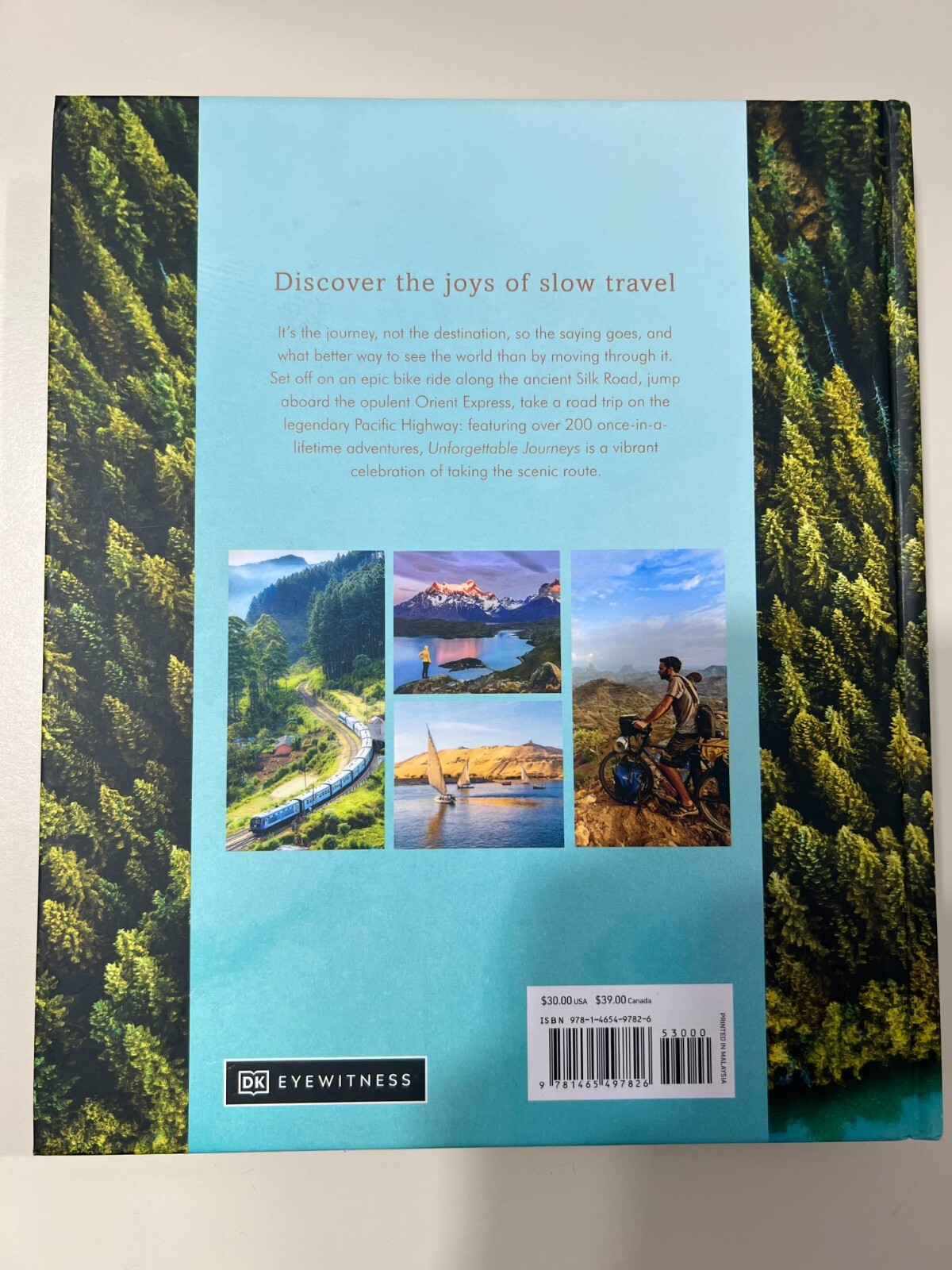 Unforgettable Journeys Slow down and see the world, 2lbs, 14oz, 10×8.5×1″
