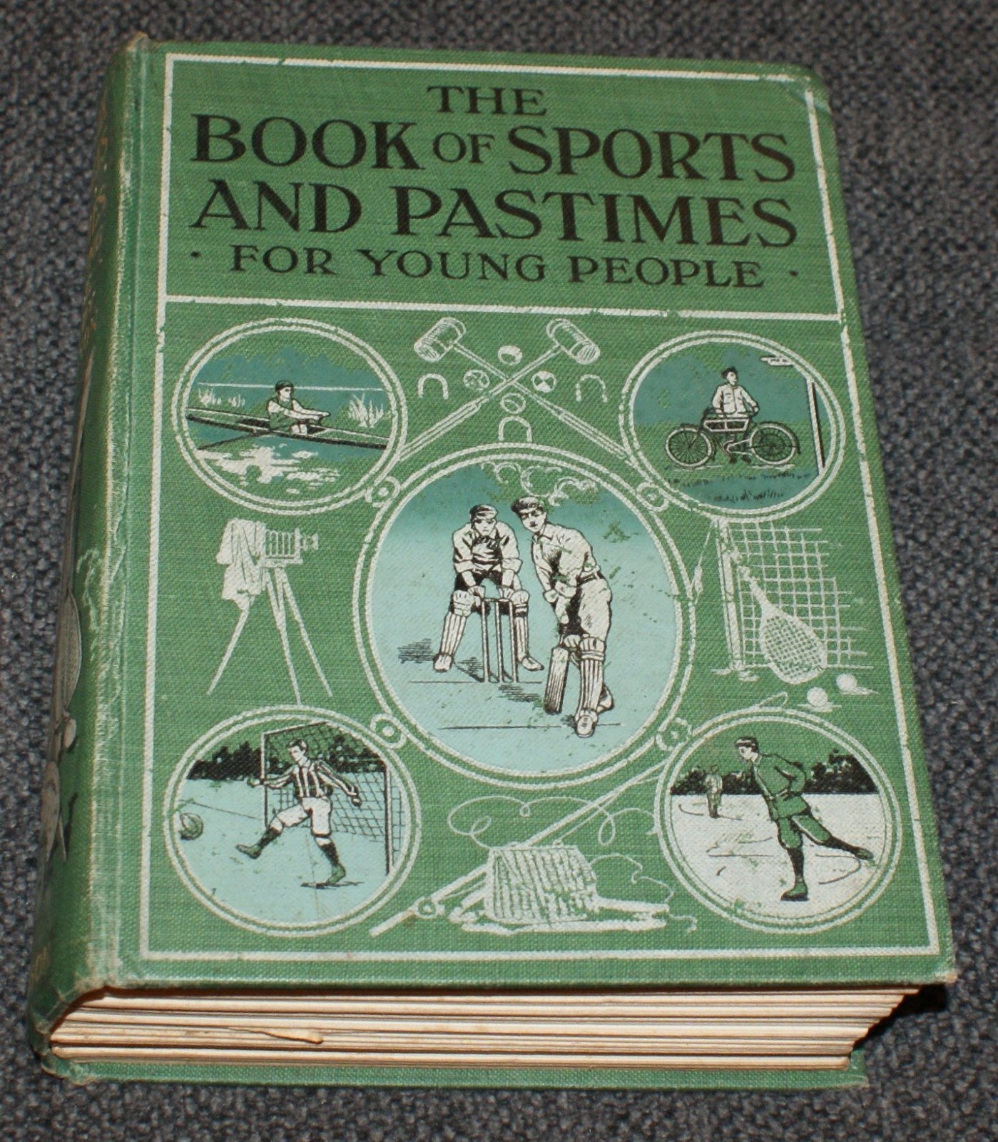 J. K. Benson The Book Of Sport & Pastimes for Young People 1907