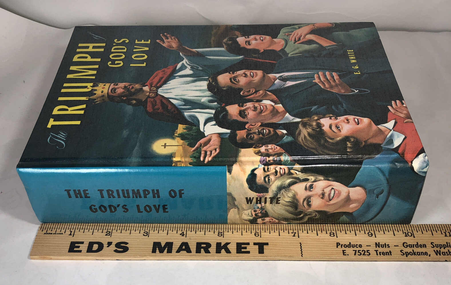 The Triumph of God’s Love By Ellen G EG White 1950 Hardcover Book 656 Pages