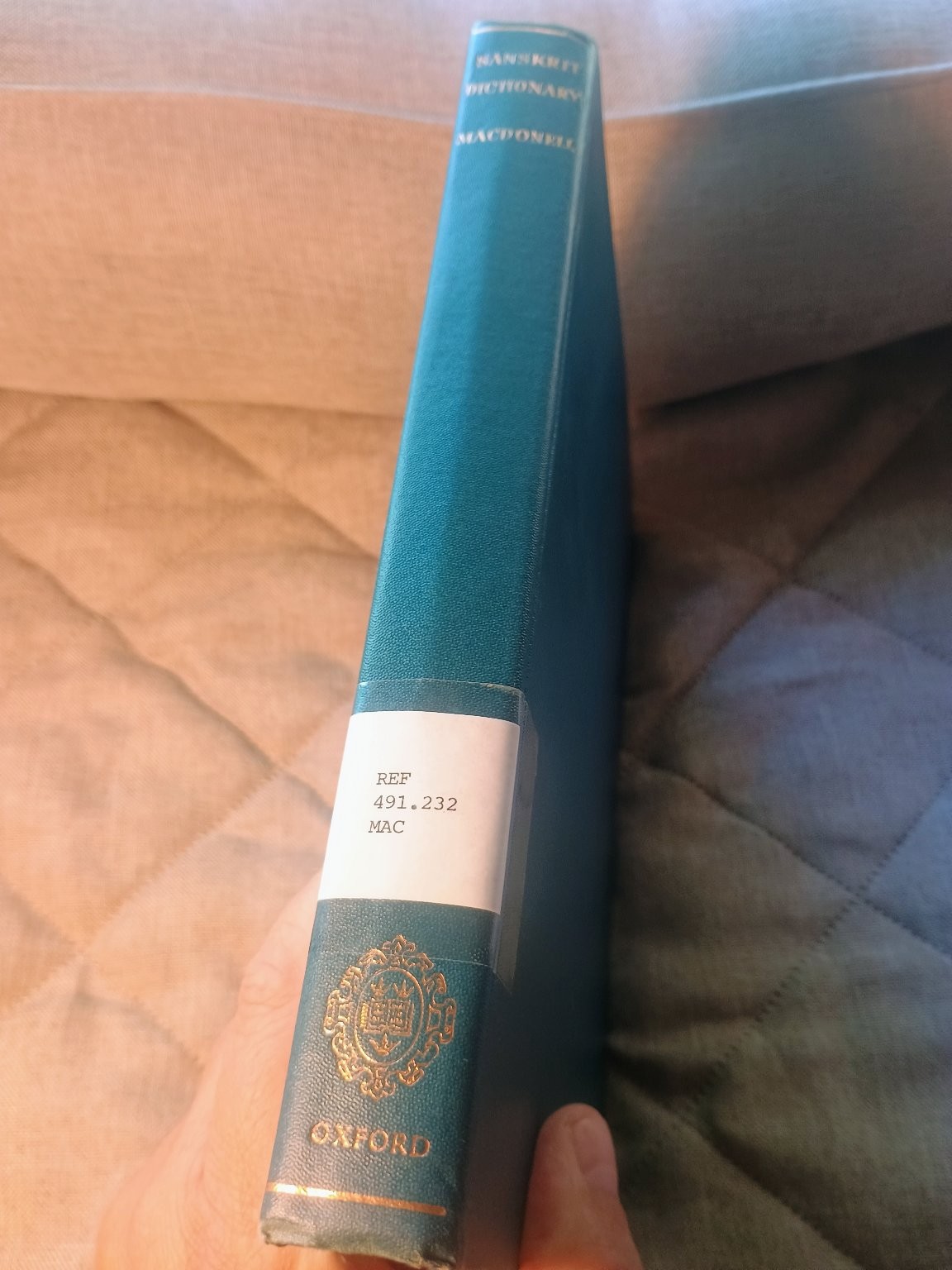 A Practical Sanskrit Dictionary Macdonell 1971 Oxford University Press *READ*