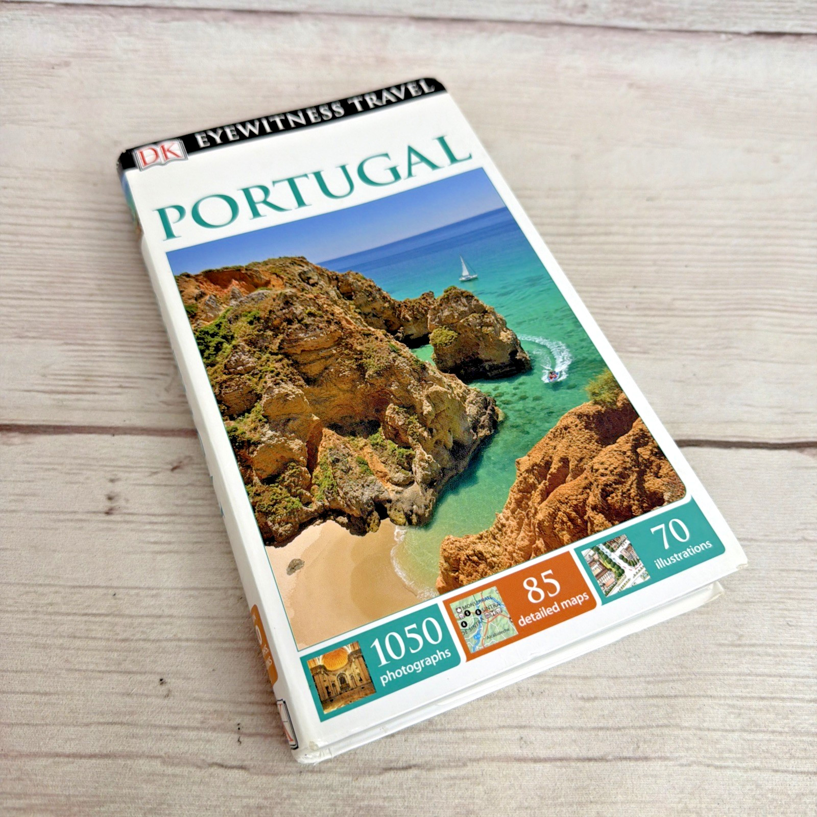 DK Eyewitness Travel Guide: Portugal – Flexibound – VERY GOOD Free Shipping!