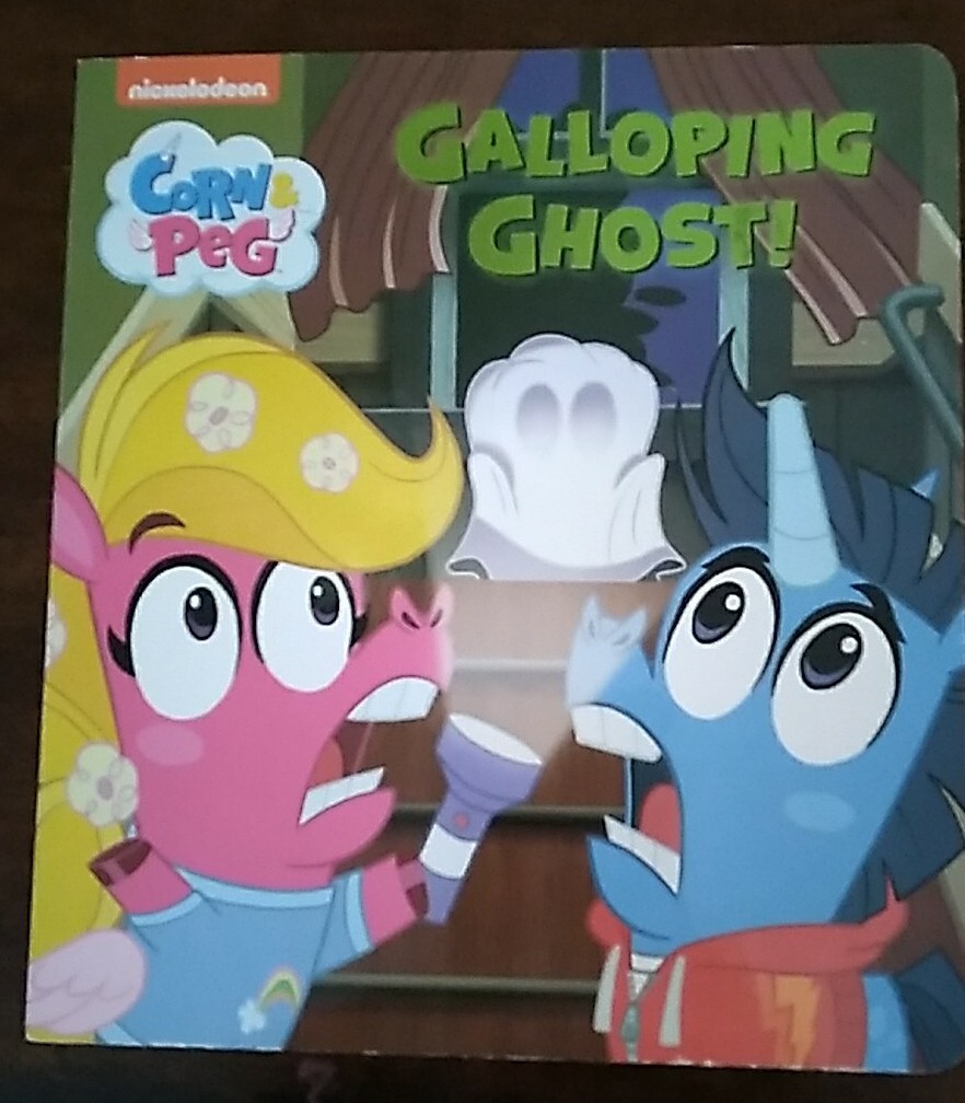 Galloping Ghost! (Corn and Peg) by Random House (2021, Children’s Board Books)