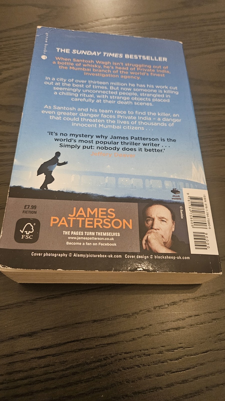 Private India by Ashwin Sanghi and James Patterson (2016, Mass Market)