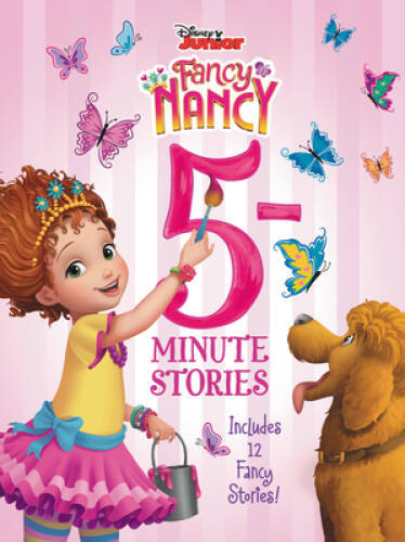 Disney Junior Fancy Nancy: 5-Minute Stories – Hardcover – GOOD