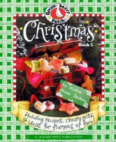 Gooseberry Patch Christmas, Book 5 – Hardcover By Leisure Arts – GOOD