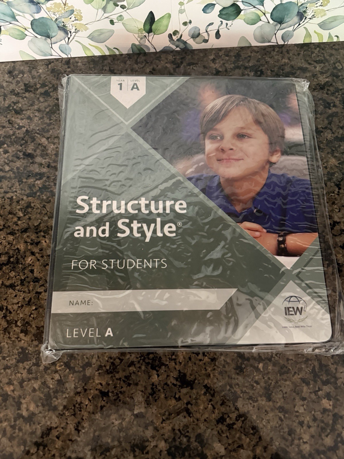 IEW Structure and Style for Students: Level 1 A Grade Level [Binder] *BRAND NEW*