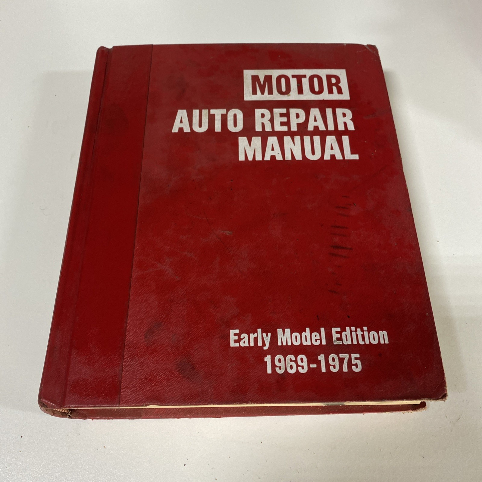 1980 MOTOR AUTO REPAIR MANUAL BOOK – EARLY MODEL EDITION 1969-1975 – Hardcover
