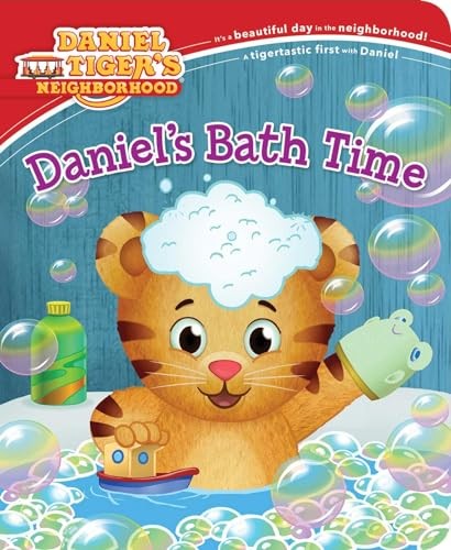 Daniel’s Bath Time (Daniel Tiger’s Neighborhood) – Board book – GOOD