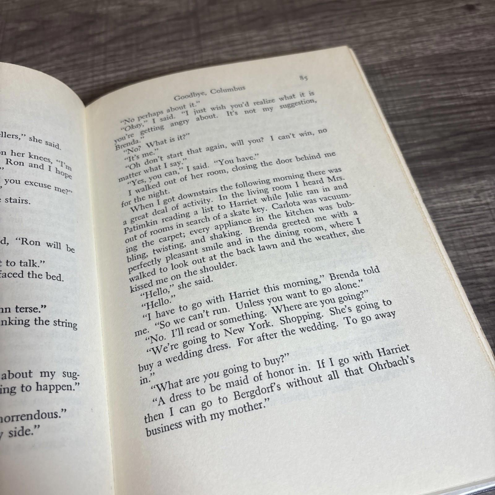 GOODBYE, COLUMBUS 1959 Philip Roth 1st Edition 6th Print